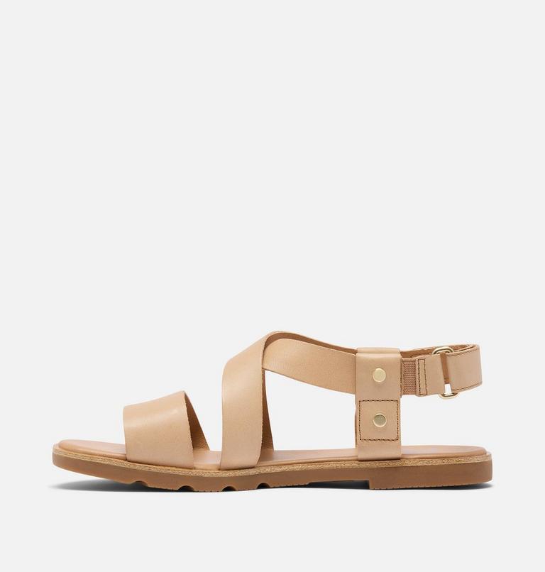 Women's ELLA III CRISSCROSS Sandal, Color: Honest Beige, Gum 2, image 4