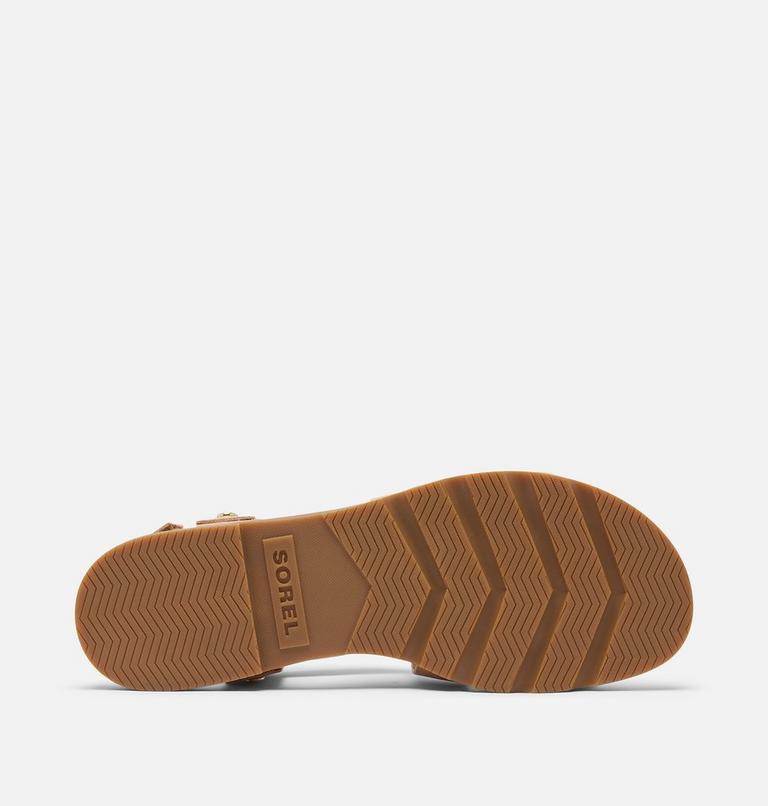 Women's ELLA III CRISSCROSS Sandal, Color: Honest Beige, Gum 2, image 6