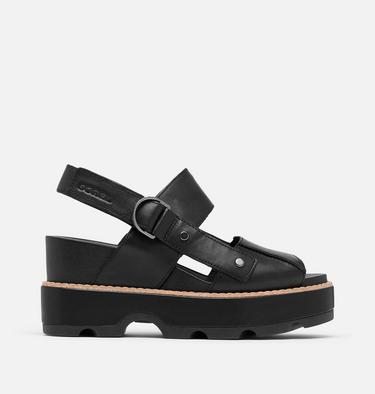 JOANIE IV Women's Sandal Wedge, Color: Black, Black, image 1