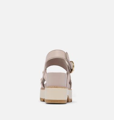 JOANIE IV Women's Sandal Wedge, Color: Crushed Clay, Gum 17, image 3