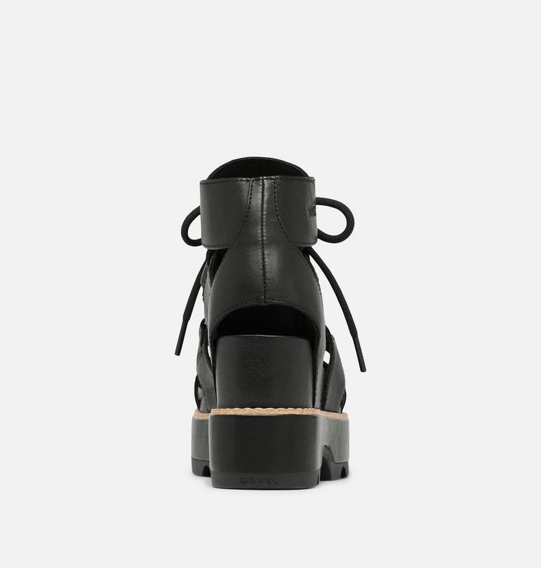 JOANIE IV LACE WEDGE | 010 | 7.5, Color: Black, Black, image 3