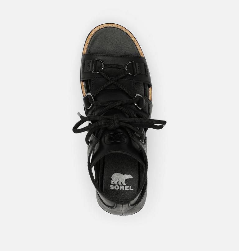 JOANIE IV LACE WEDGE | 010 | 7.5, Color: Black, Black, image 5