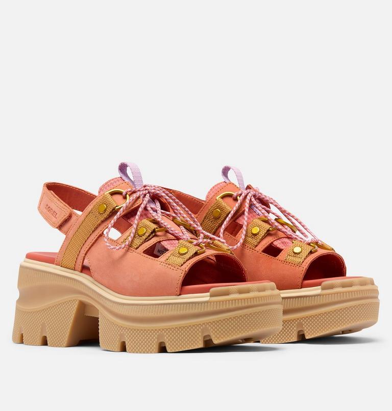 Women's REIN CB Lace Platform Sandal, Color: Tuscan, Gum 16, image 2