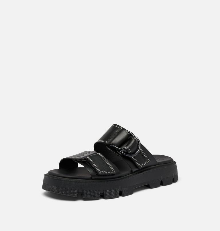 Women's REIN CB Slide Sandal, Color: Black, Black, image 8