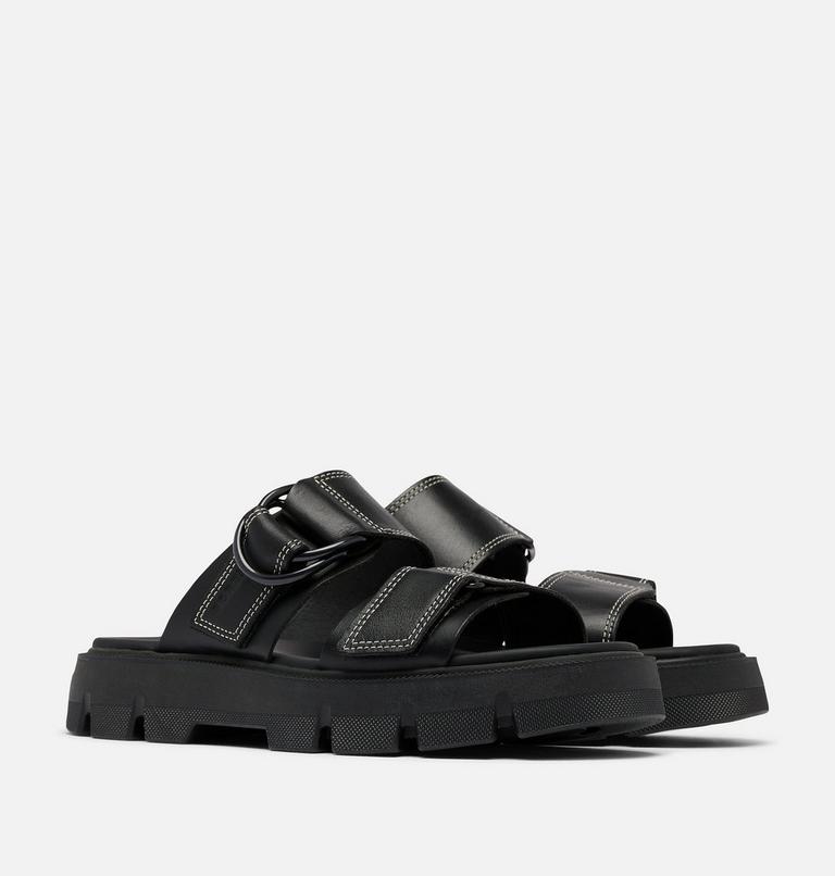 Women's REIN CB Slide Sandal, Color: Black, Black, image 2