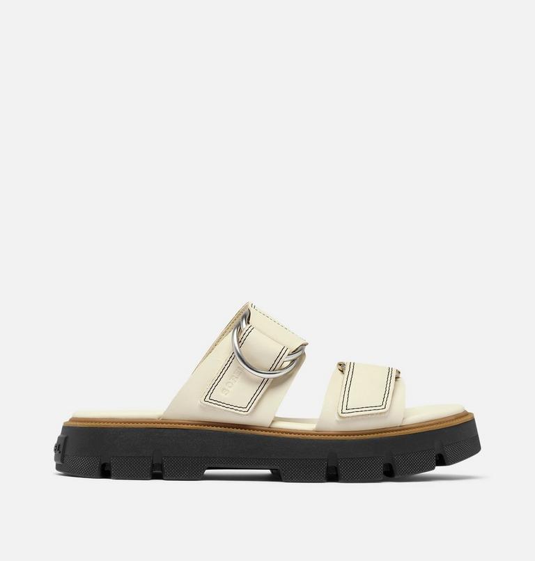 Women's REIN CB Slide Sandal, Color: Chalk, Black, image 1