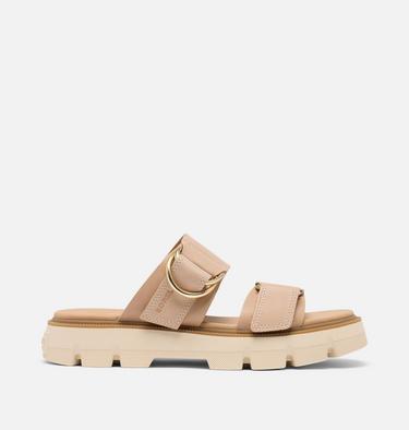 Women's REIN CB Slide Sandal, Color: Honest Beige, Bleached Ceramic, image 1