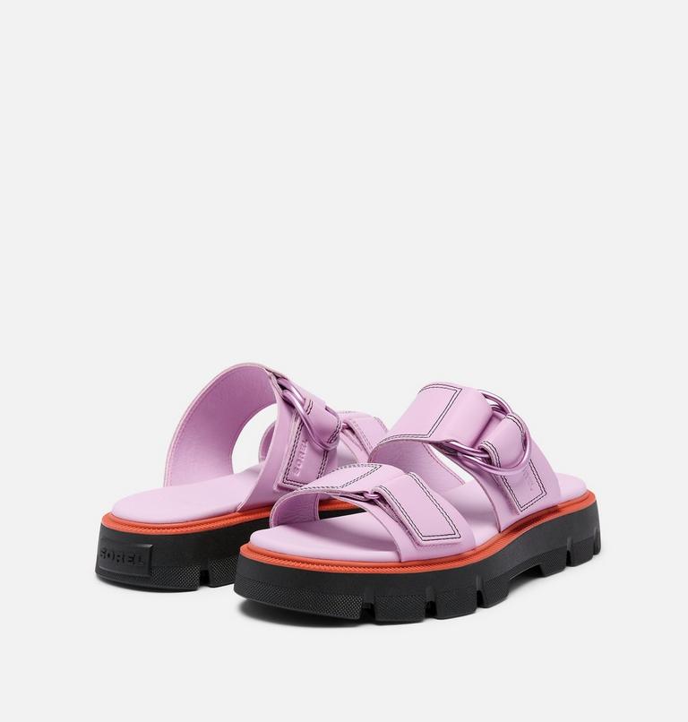 Women's REIN CB Slide Sandal, Color: Aura, Black, image 9
