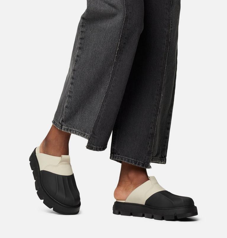 Women's REIN CB Clog, Color: Chalk, Black, image 10