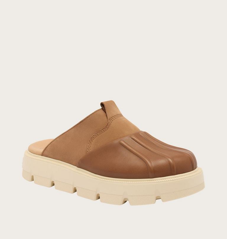 Women's REIN CB Clog, Color: Velvet Tan, Bleached Ceramic, image 6