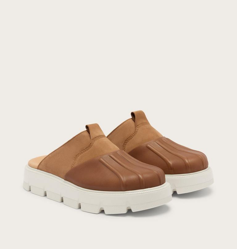 Women's REIN CB Clog, Color: Velvet Tan, Bleached Ceramic, image 2