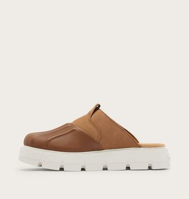 REIN CB Women's Clog, Color: Velvet Tan, Bleached Ceramic, image 3