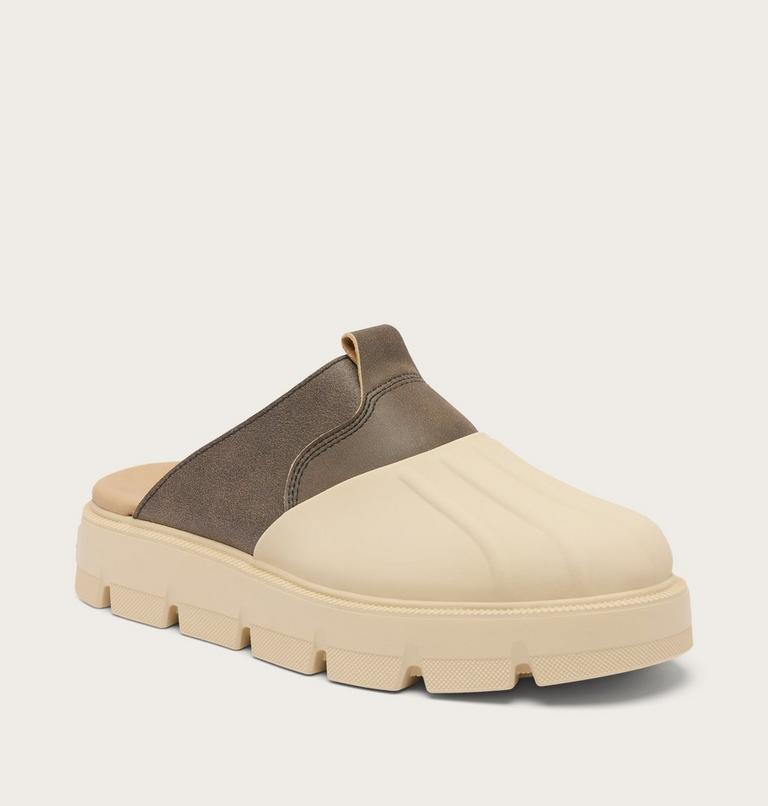 Women's REIN CB Clog, Color: Canoe, Bleached Ceramic, image 7