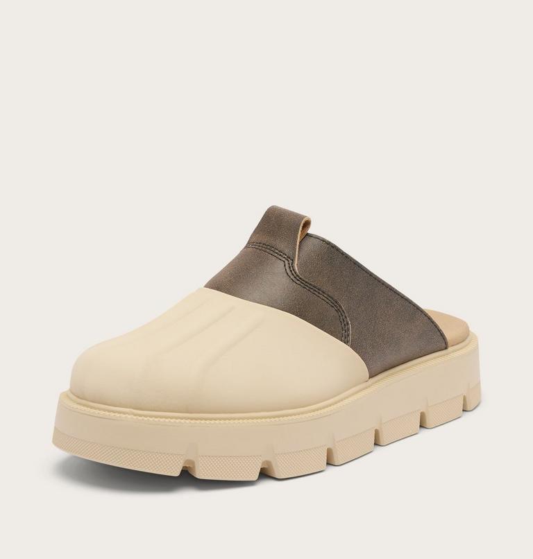 Women's REIN CB Clog, Color: Canoe, Bleached Ceramic, image 8