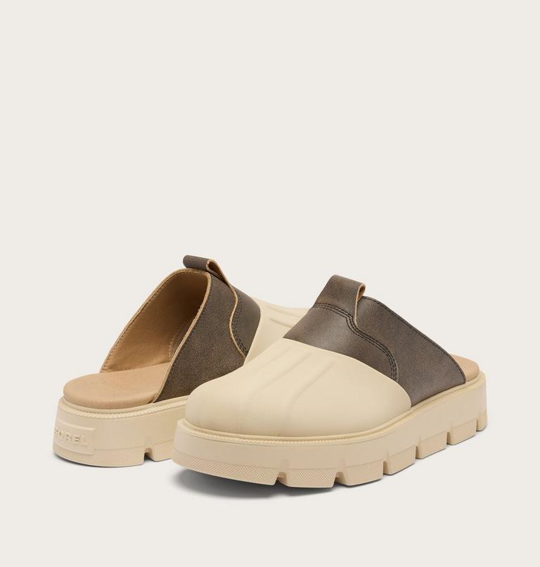 Women's REIN CB Clog, Color: Canoe, Bleached Ceramic, image 9