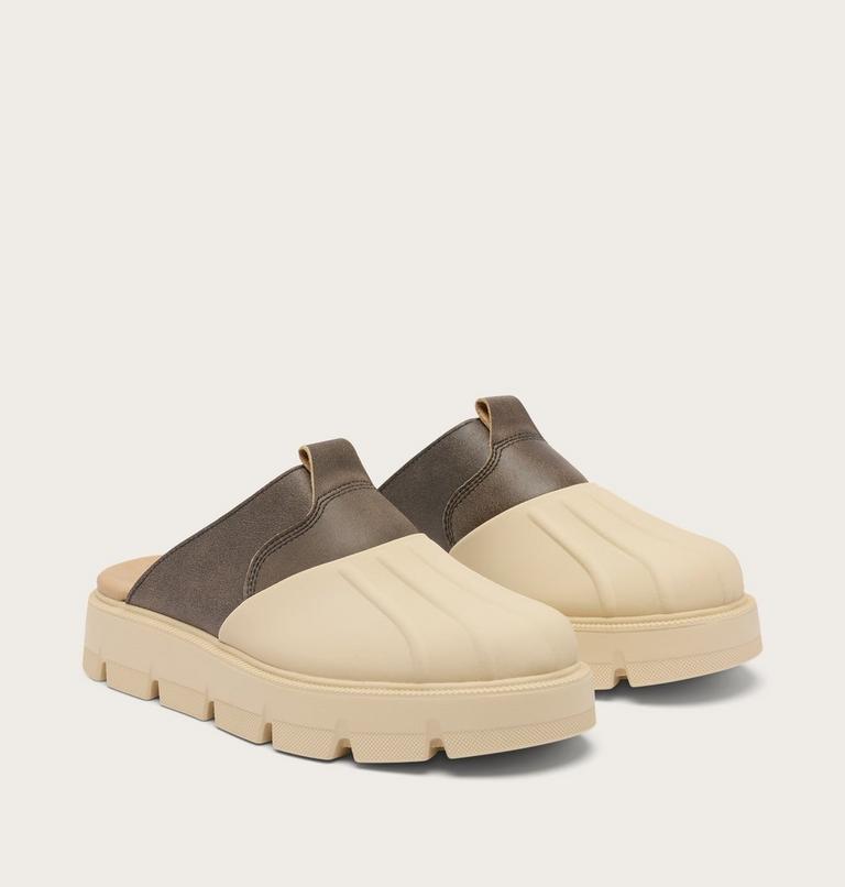 Women's REIN CB Clog, Color: Canoe, Bleached Ceramic, image 2