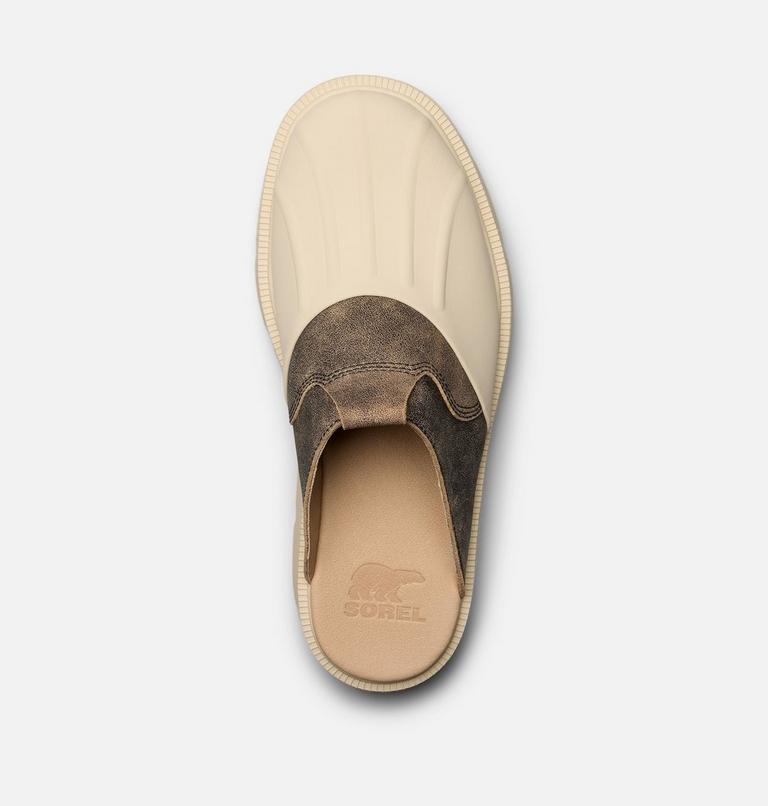 Women's REIN CB Clog, Color: Canoe, Bleached Ceramic, image 5