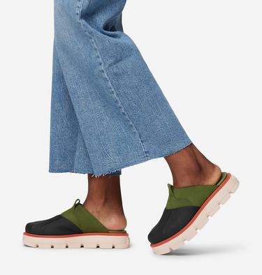 Women's REIN CB Clog, Color: Utility Green, Pearlescent, image 2