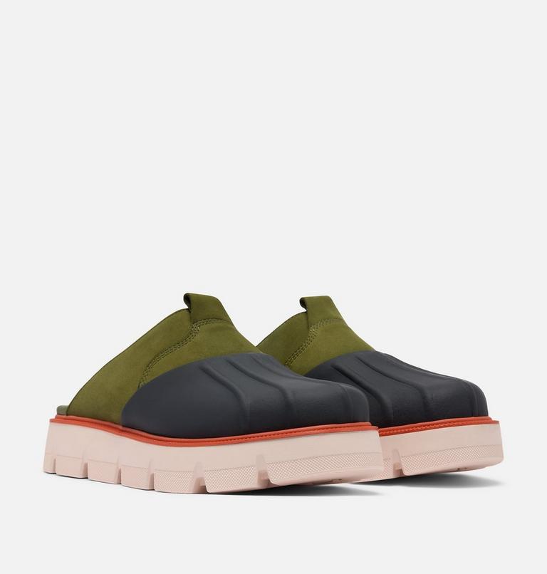 Women's REIN CB Clog, Color: Utility Green, Pearlescent, image 2
