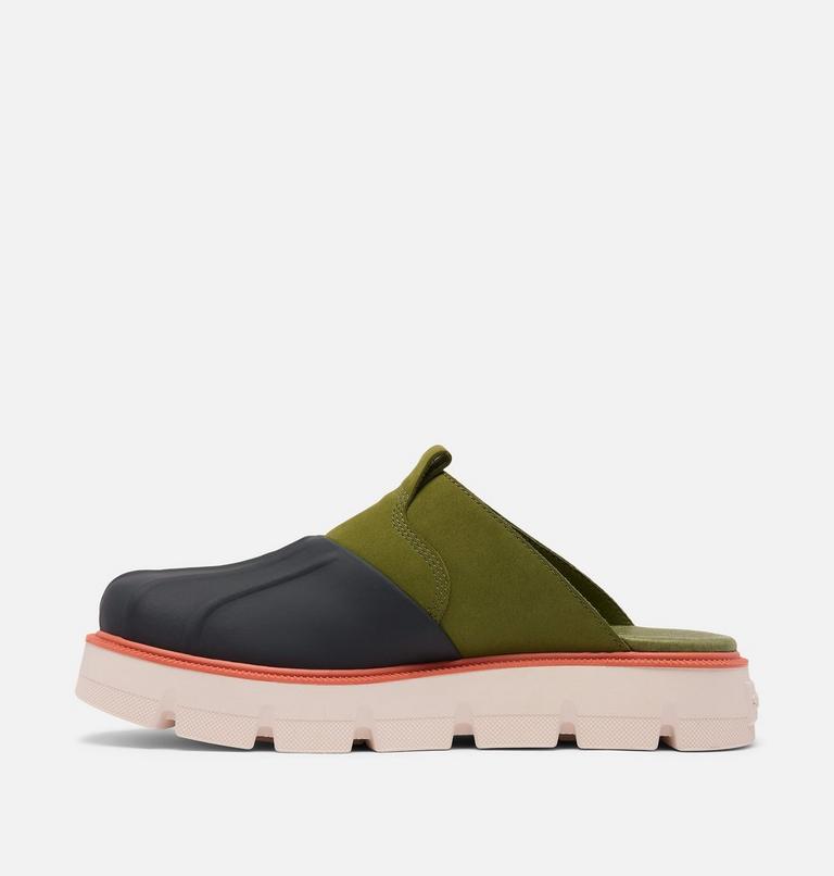 Women's REIN CB Clog, Color: Utility Green, Pearlescent, image 4