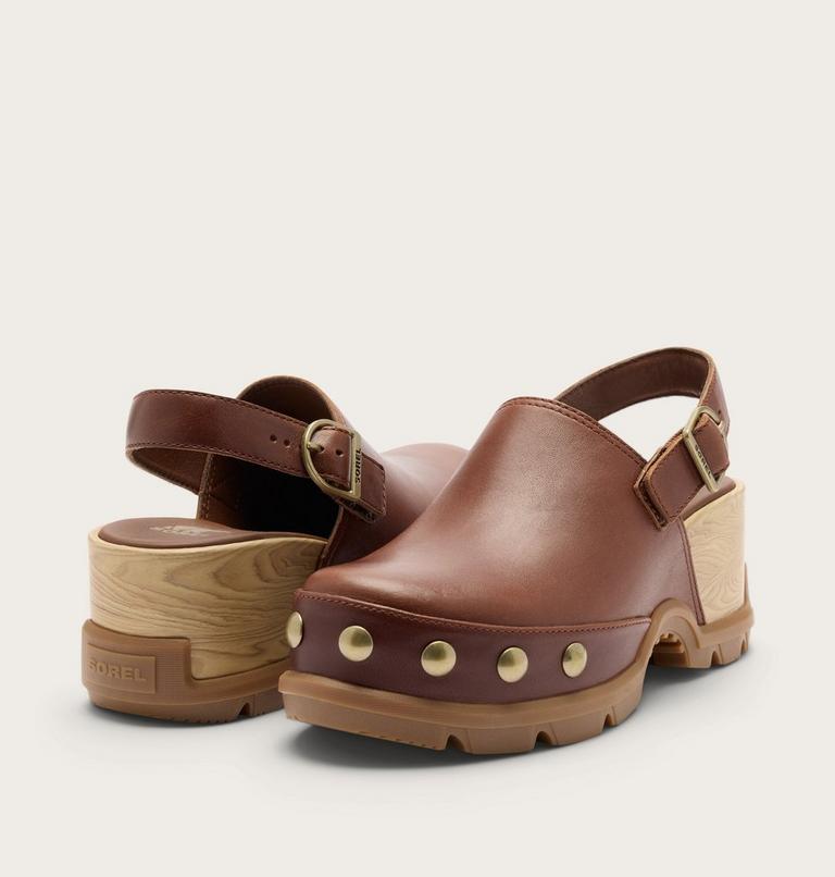 Roam&rsquo;n Clog RVT Women's Shoe, Color: Dark Auburn, Gum 10, image 9