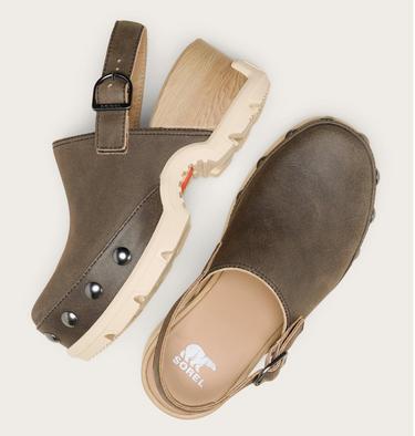 ROAM’N CLOG RVT Women's Clog, Color: Canoe, Bleached Ceramic, image 4