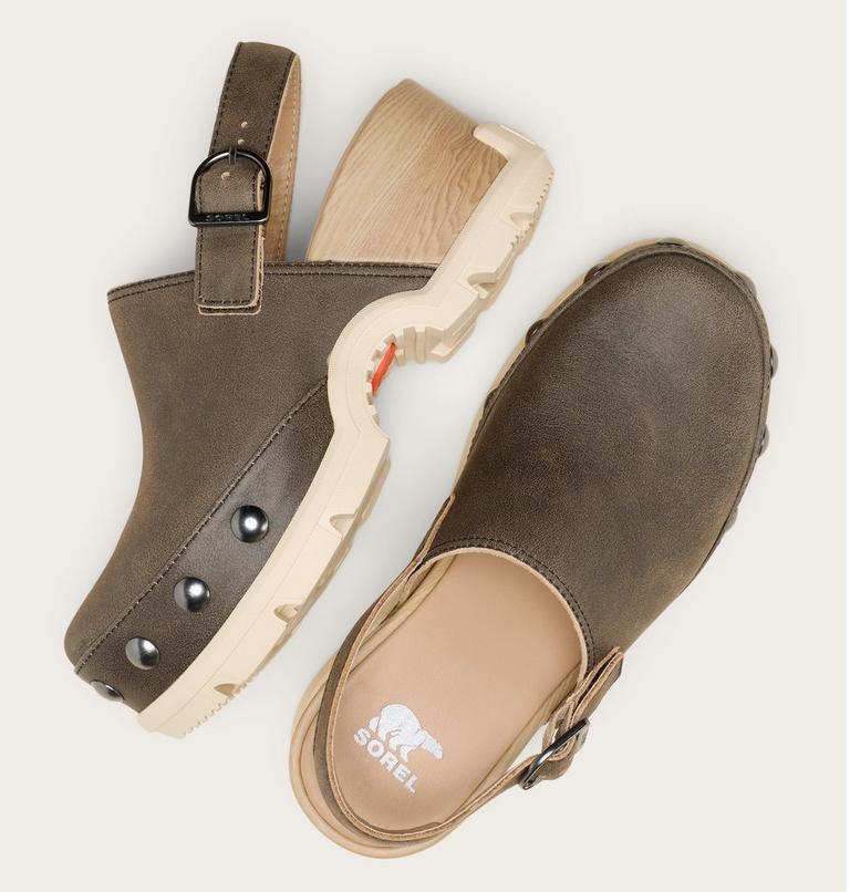 ROAM’N CLOG RVT Women's Clog, Color: Canoe, Bleached Ceramic, image 4