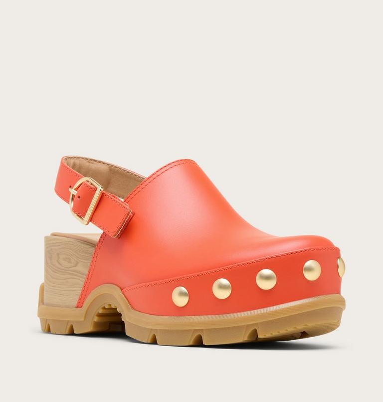 Women's ROAM&rsquo;N CLOG RVT Clog, Color: Crimson Fire, Gum 16, image 7