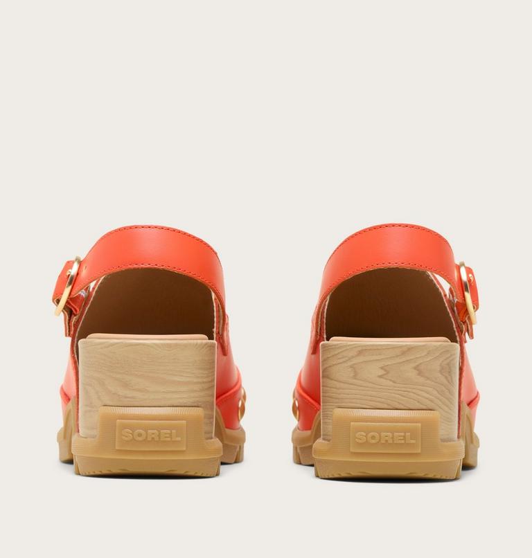 ROAM&rsquo;N CLOG RVT Women's Clog | 637 | 10.5, Color: Crimson Fire, Gum 16, image 3