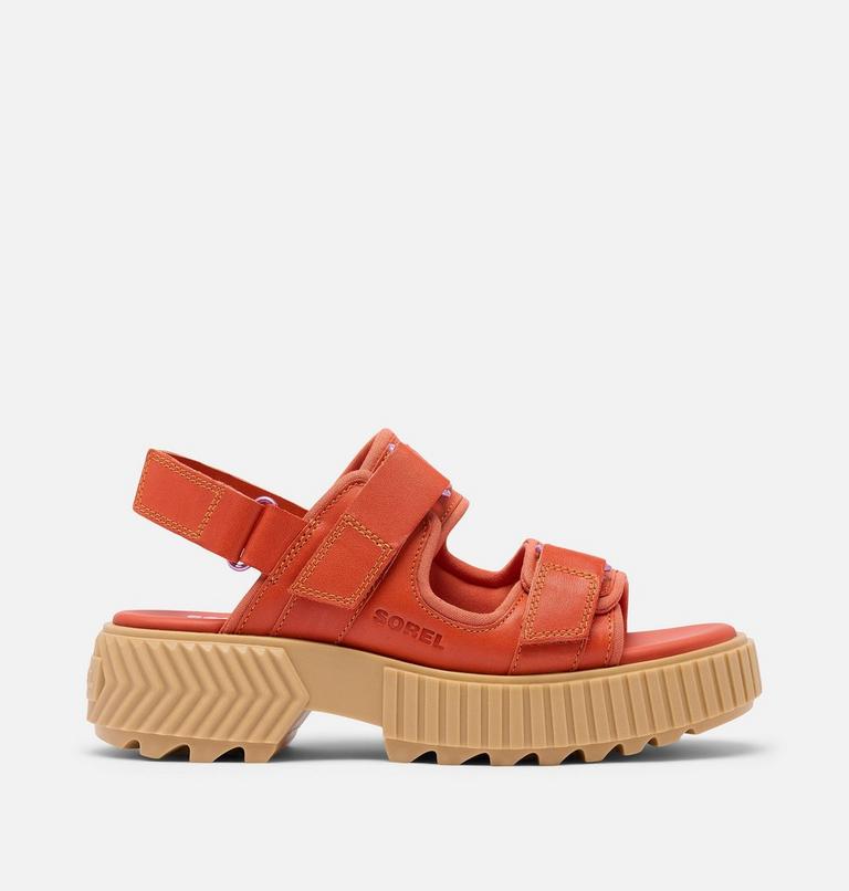 ONA AVE Women's Multistrap Mid Sandal, Color: Tuscan, Aura, image 1