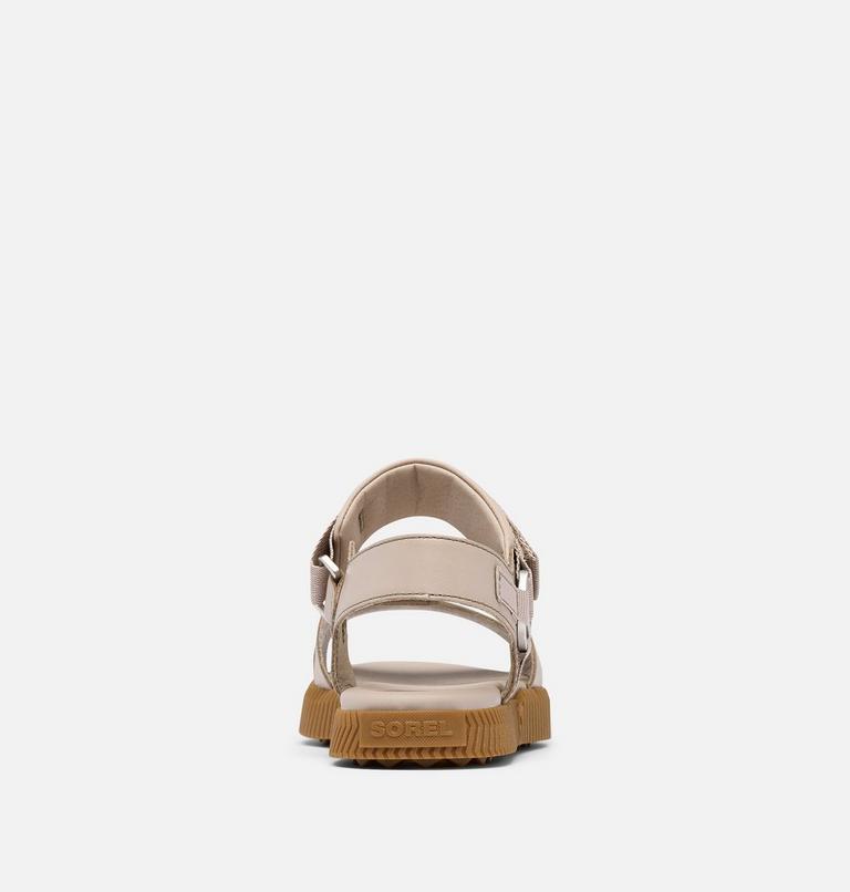 Women's ONA AVE Ankle Strap Flat Sandal, Color: Crushed Clay, Gum 2, image 3