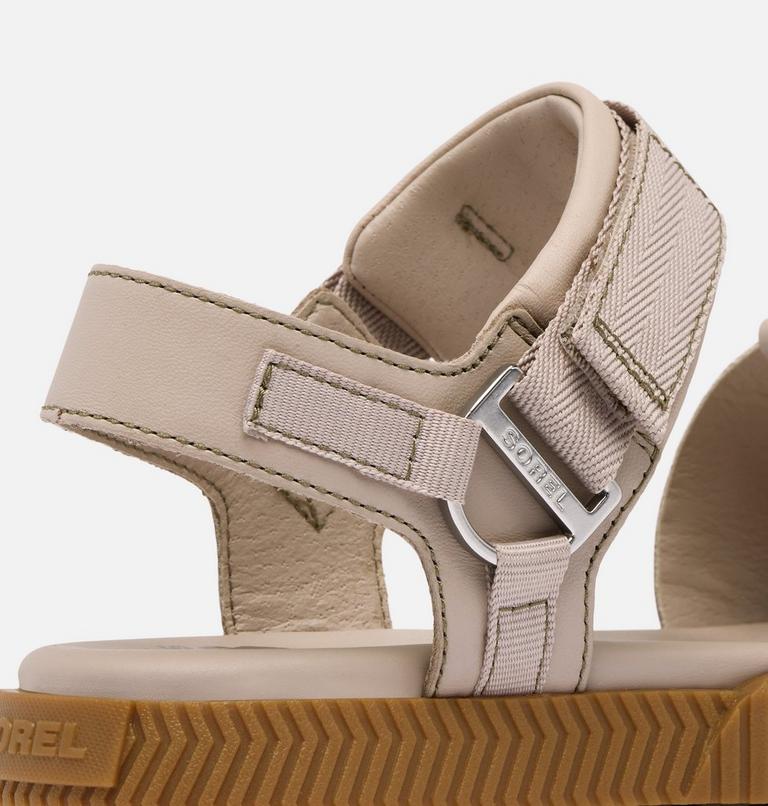 Women's ONA AVE Ankle Strap Flat Sandal, Color: Crushed Clay, Gum 2, image 10