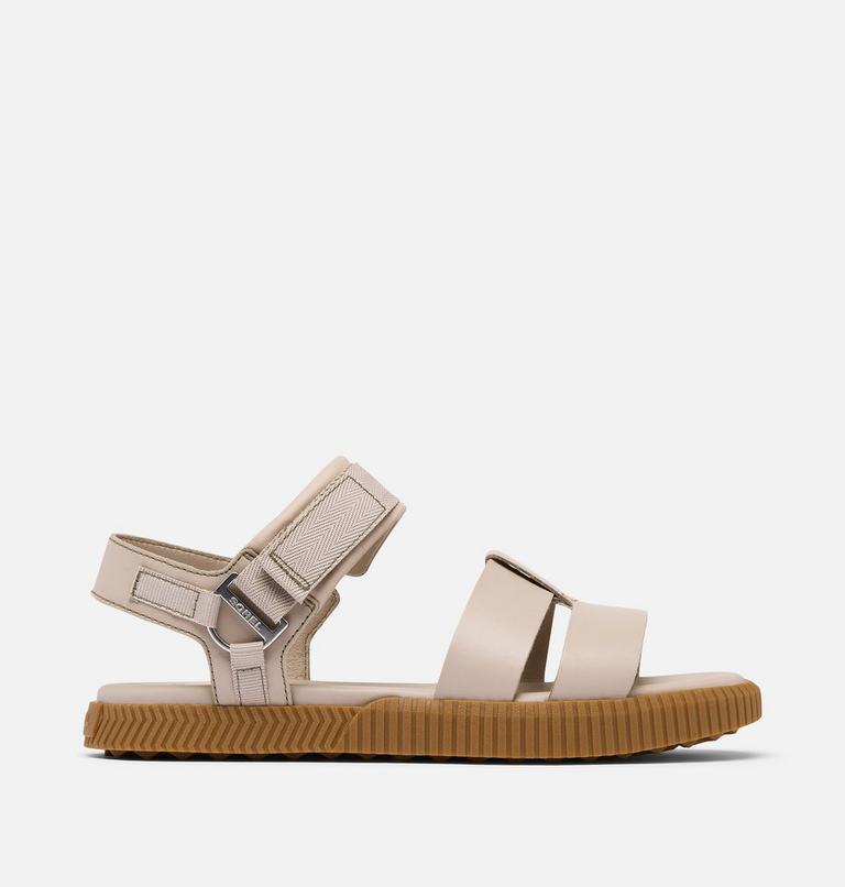Women's ONA AVE Ankle Strap Flat Sandal, Color: Crushed Clay, Gum 2, image 1