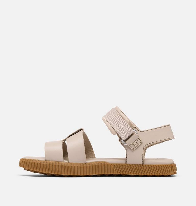 Women's ONA AVE Ankle Strap Flat Sandal, Color: Crushed Clay, Gum 2, image 4