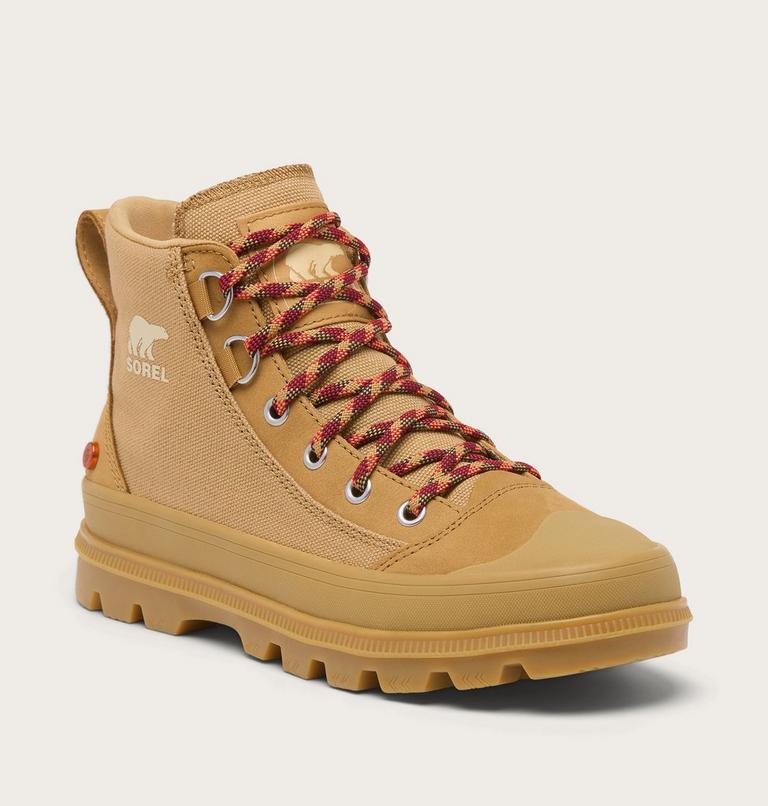 Women's SCOUT N ABOUT Mid Gear Check Sneaker | 263 | 5.5, Color: Caribou Buff, Gum 16, image 7