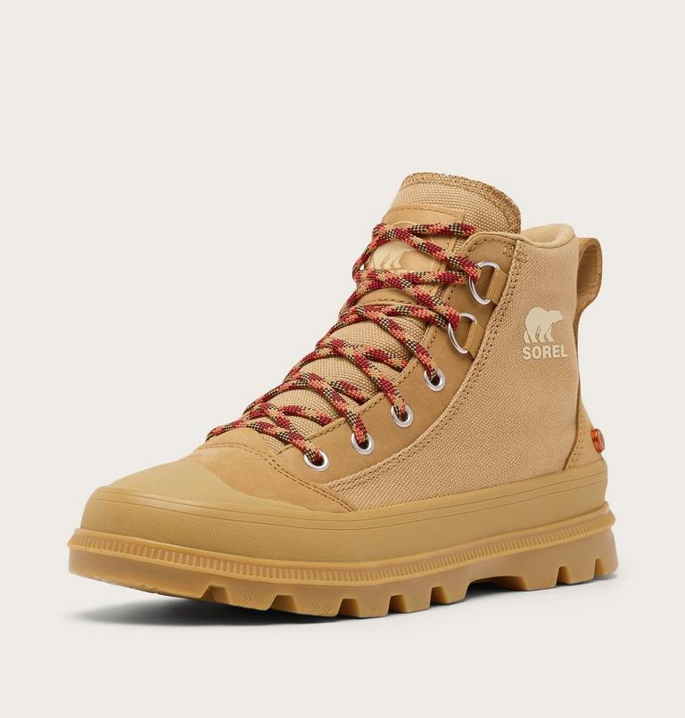 Women's SCOUT N ABOUT Mid Gear Check Sneaker | 263 | 5.5, Color: Caribou Buff, Gum 16, image 8