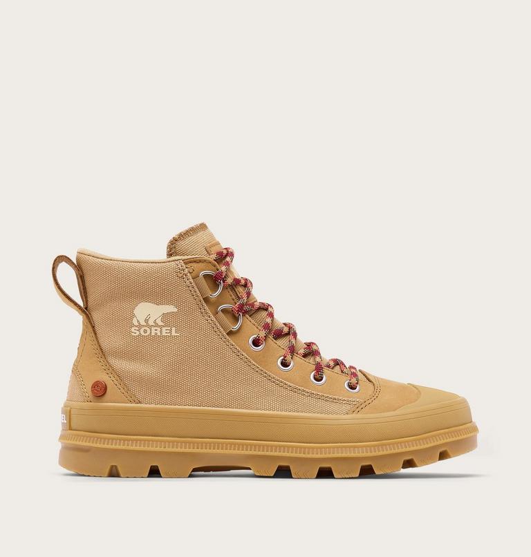 Women's SCOUT N ABOUT Mid Gear Check Sneaker | 263 | 5.5, Color: Caribou Buff, Gum 16, image 1