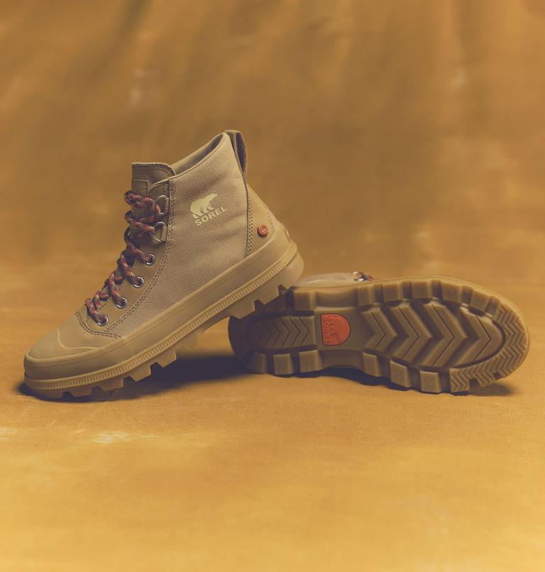 Women's SCOUT N ABOUT Mid Gear Check Sneaker | 263 | 5.5, Color: Caribou Buff, Gum 16, image 14