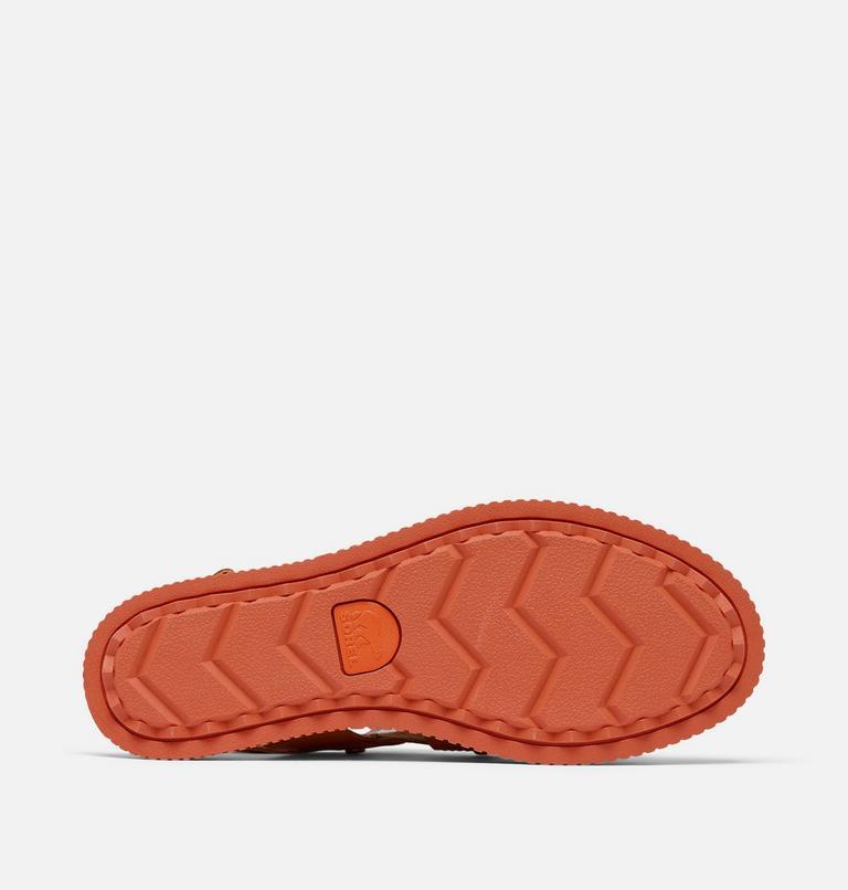 Women's ONA AVE Slingback Flat Sandal, Color: Canyon Gold, Tuscan, image 6