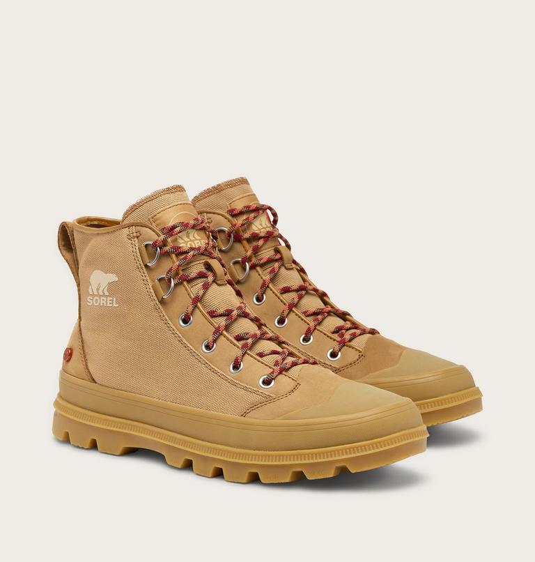 Men's SCOUT N ABOUT Mid Sneaker, Color: Caribou Buff, Gum 16, image 2