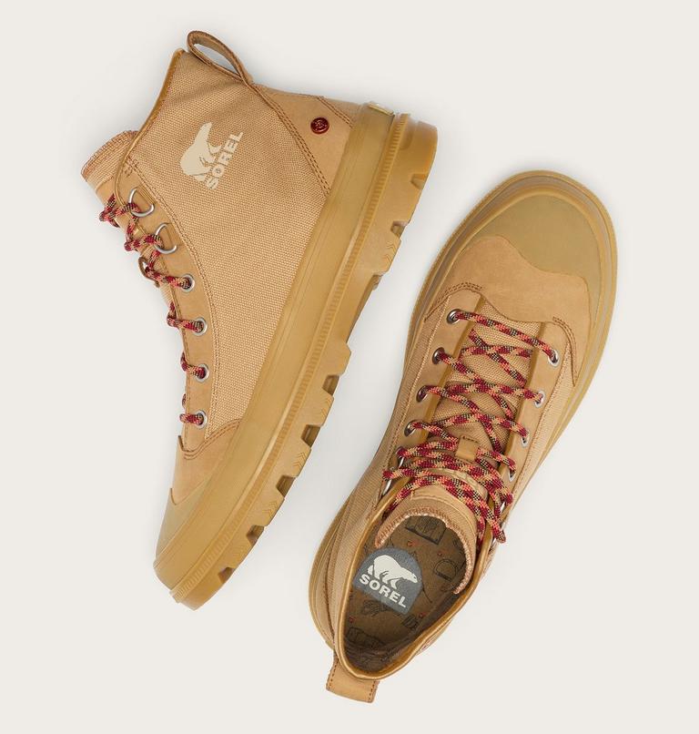 Men's SCOUT N ABOUT Mid Sneaker, Color: Caribou Buff, Gum 16, image 5