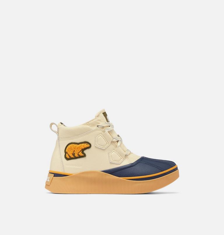 OUT N ABOUT IV Classic Varsity Women's Waterproof Boot, Color: Honey White, Dark Midnight, image 2