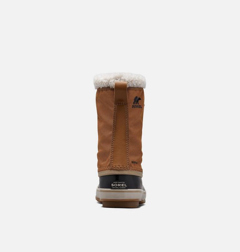 Men's 1964 PAC NYLON Waterproof Snow Boots, Color: Camel Brown, Black, image 3