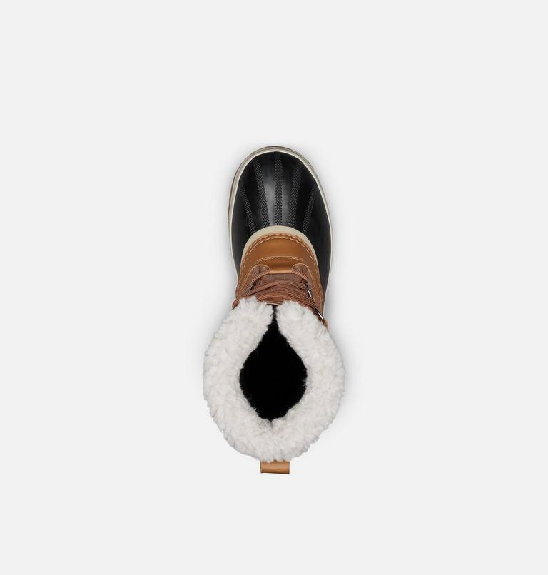 Men's 1964 PAC NYLON Waterproof Snow Boots, Color: Camel Brown, Black, image 5