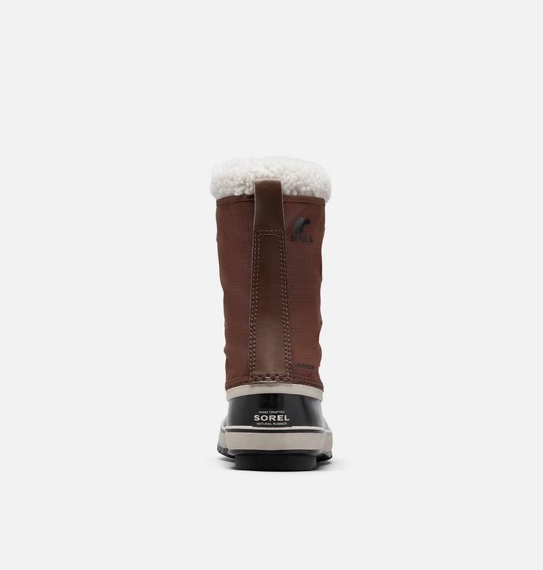 Men's 1964 PAC NYLON Waterproof Snow Boots, Color: Tobacco, Black, image 3