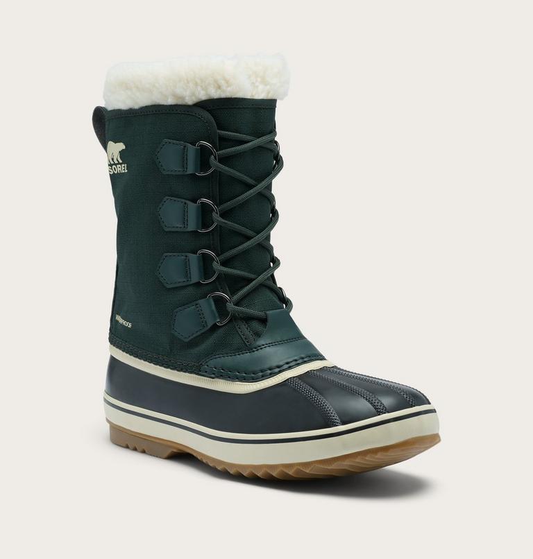 1964 PAC Nylon Men's Winter Boot, Color: Deep Woods, Black, image 7