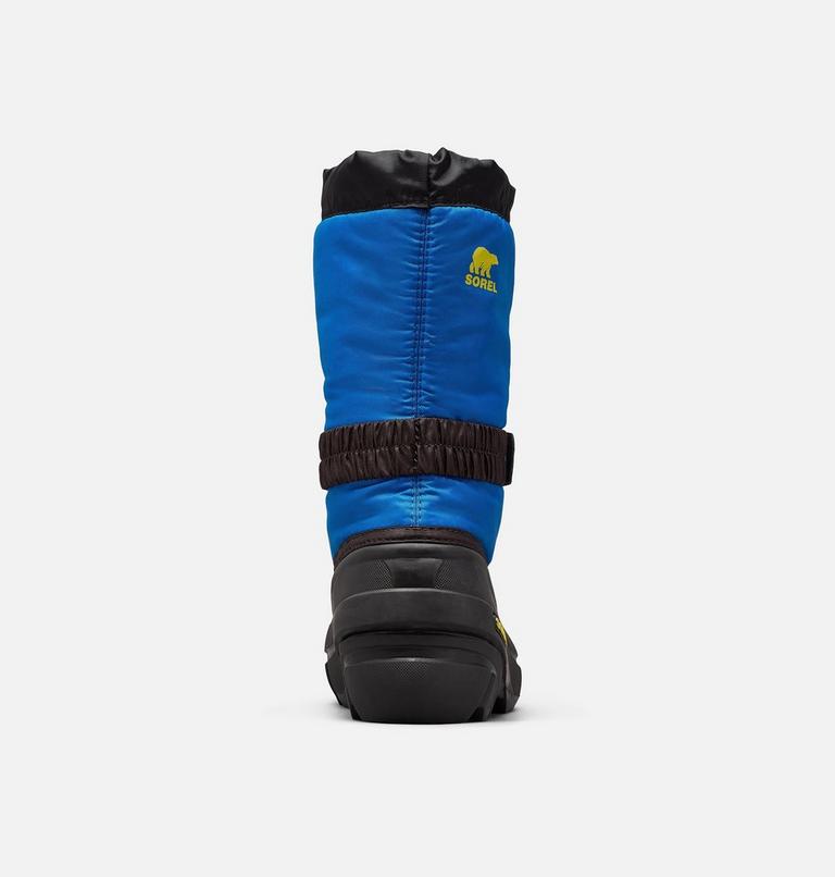 Youth YOUTH FLURRY Snow Boots, Color: Black, Super Blue, image 3