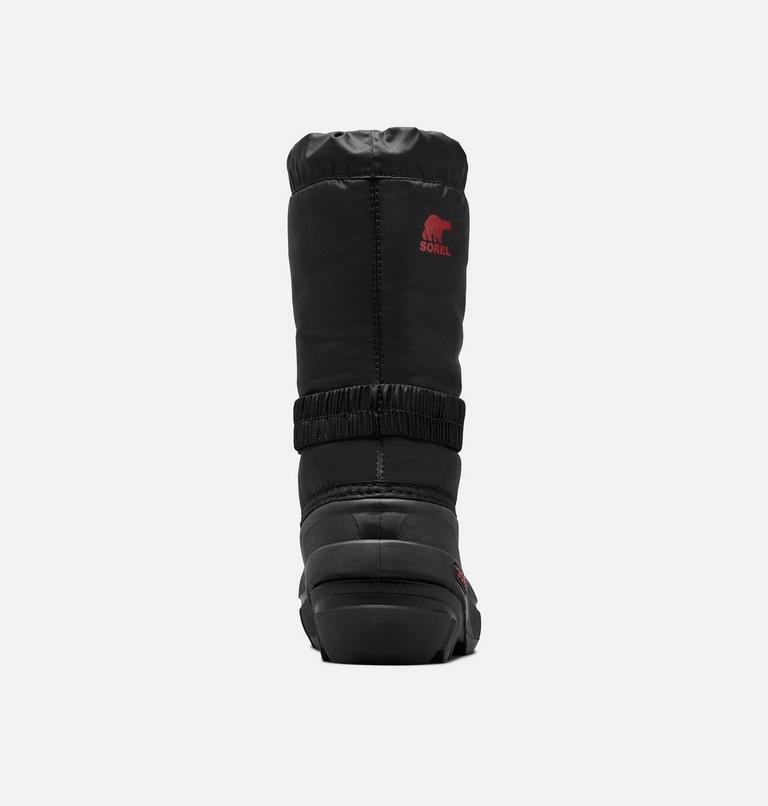 Youth YOUTH FLURRY Snow Boots, Color: Black, Bright Red, image 3