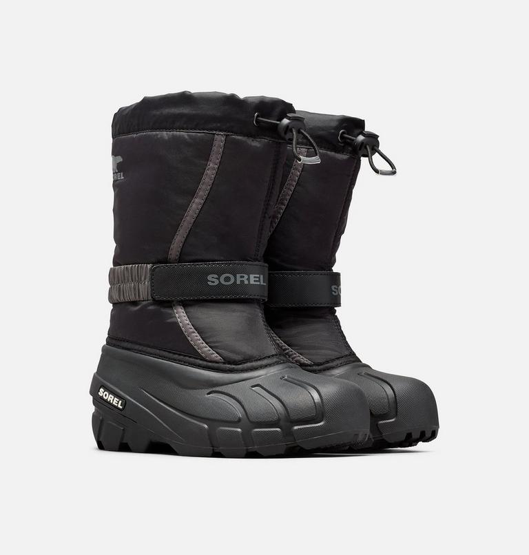 Youth YOUTH FLURRY Snow Boots, Color: Black, City Grey, image 2