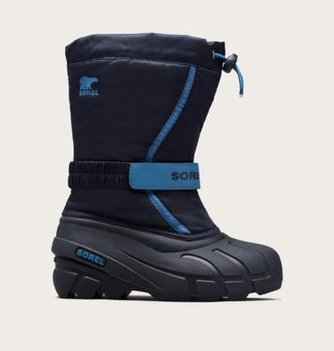 Youth YOUTH FLURRY Snow Boots, Color: Collegiate Navy, Atmosphere, image 1